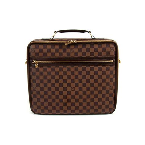 louis vuitton pochette accessoires damier|Louis Vuitton damier briefcase.